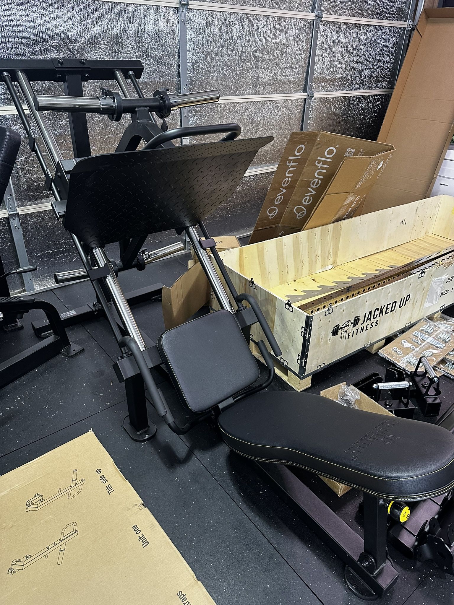 Powertec leg Press Machine