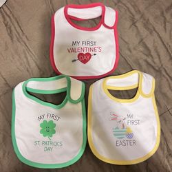 First Holiday Bibs
