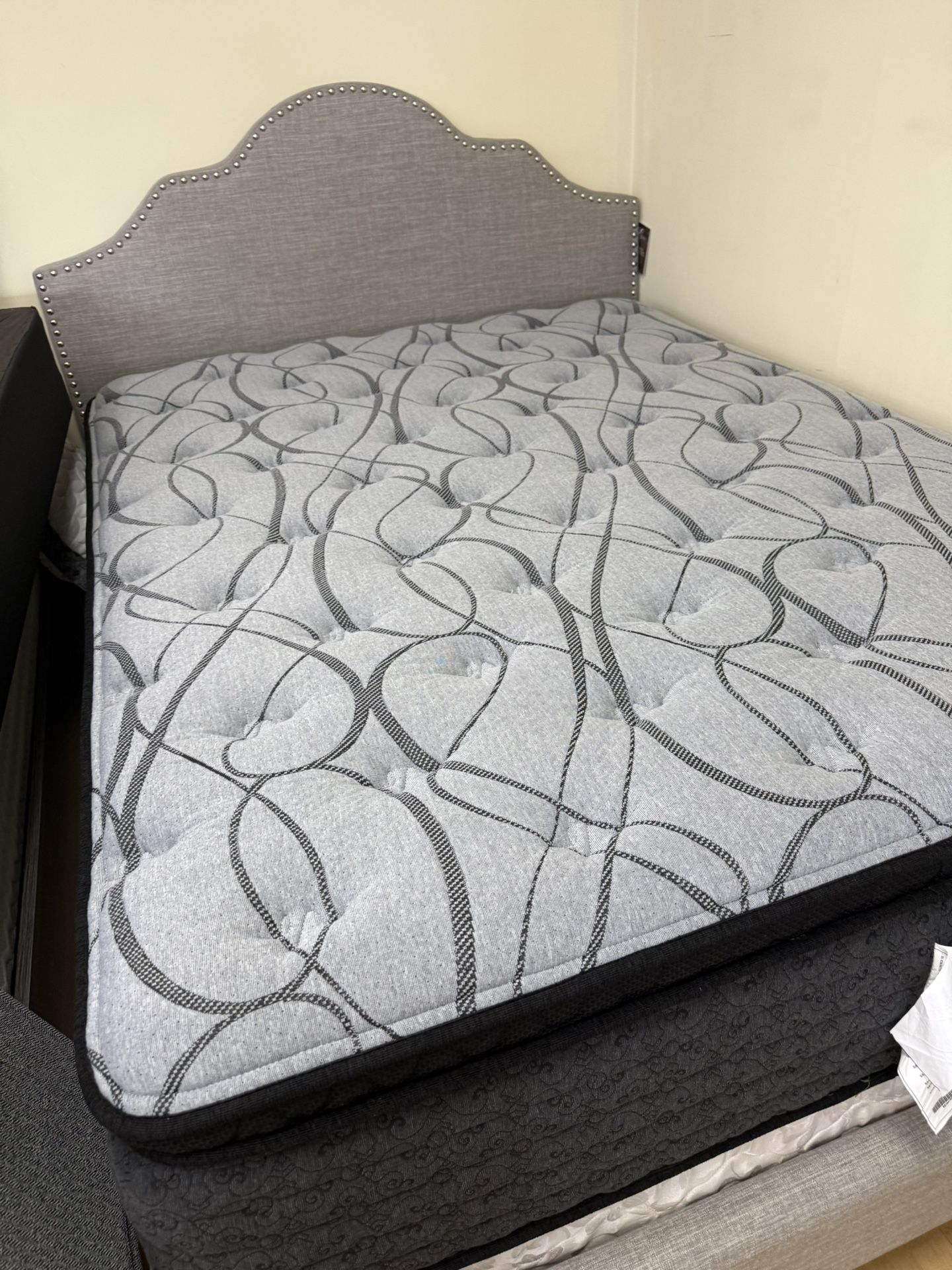 Queen Mattress , Box Spring On Sale( $899.00) Free Bed Frame