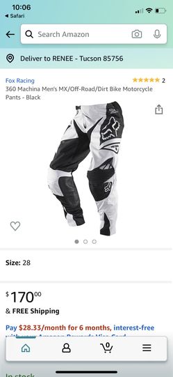 Fox Racing 🦊 360 Machina Men’s MX/off-road/ dirt bike/MTB Pants