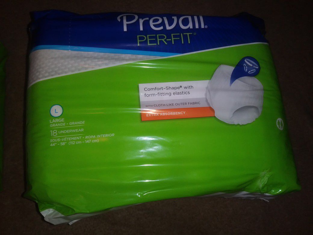 Selling brand new adult diapers