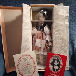 Numbered Limited Edition "Snow White " Porcelain Doll 