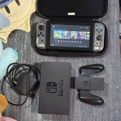 Clear Nintendo Switch 