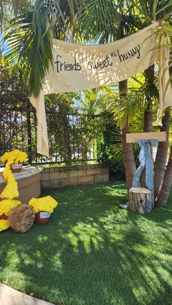 Winnie The Pooh Bday Decoration