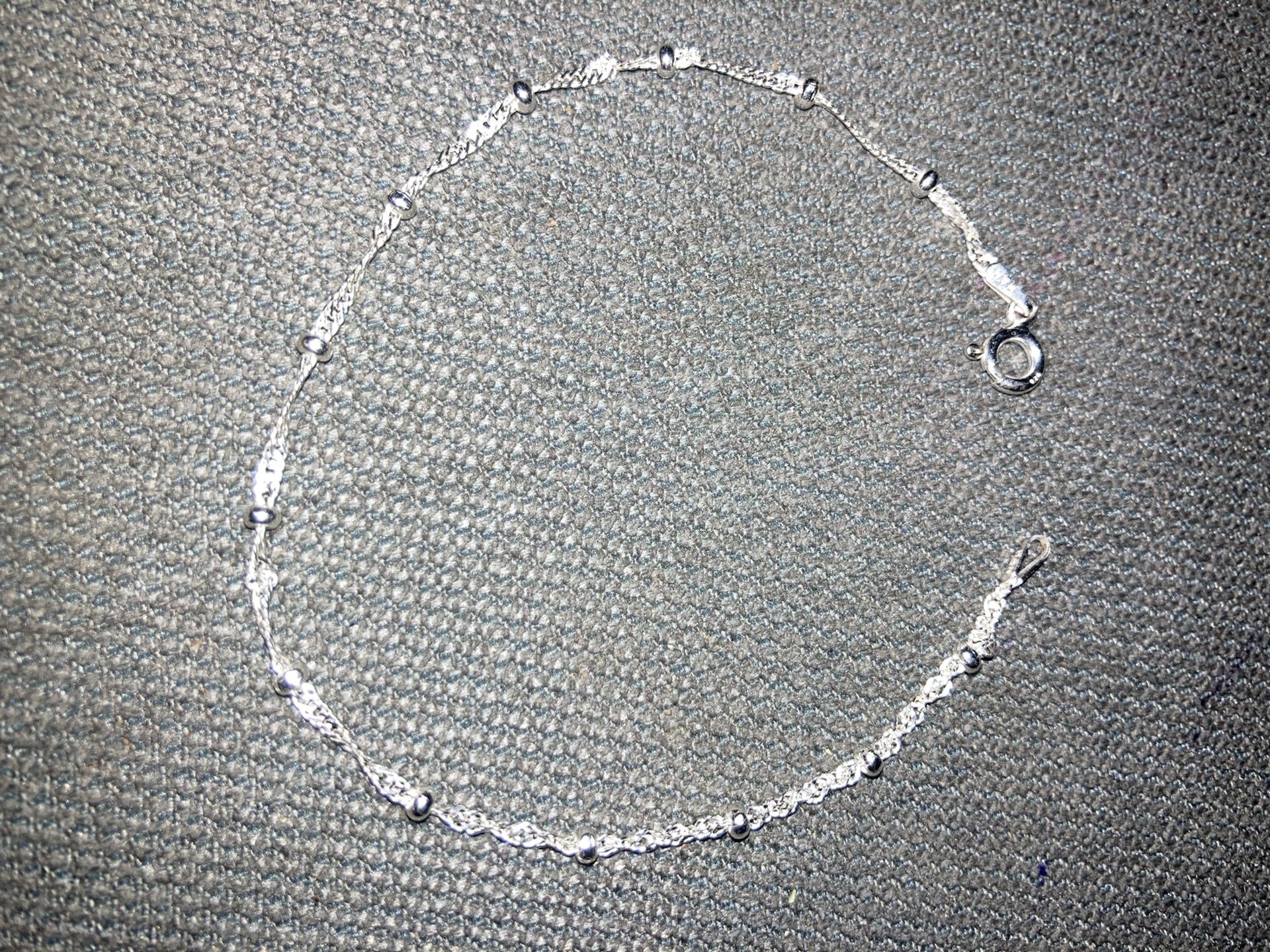 Real silver Italy 925womansbracelet 20$ originbout 100