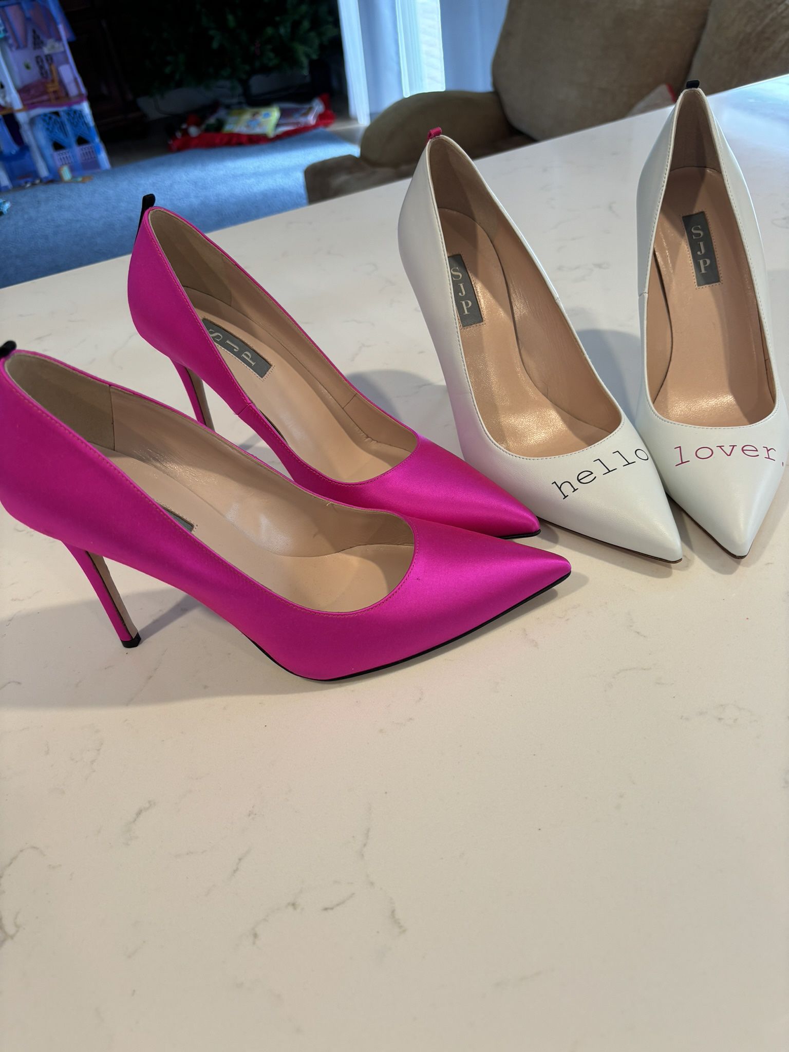 Sarah Jessica Parker Shoes, Heels, Pink Or Cream