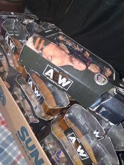Aew collection figures lot