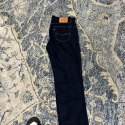 Dark Navy Blue Jeans 