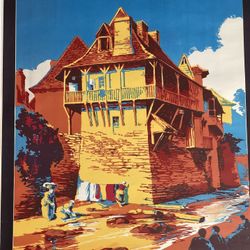 1931 Original French Railway Travel Poster - Mint Condition