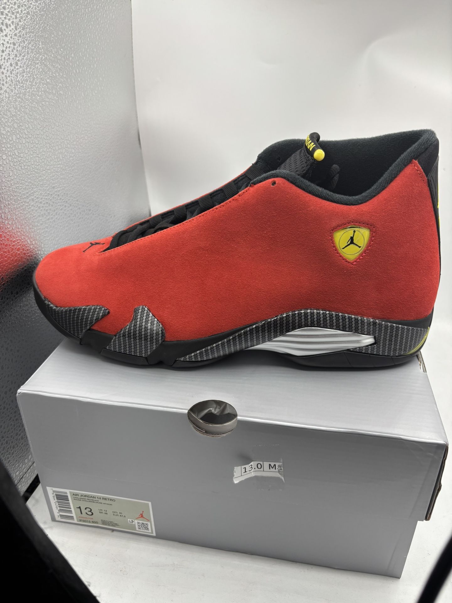 Jordan 14 Ferrari Size 13