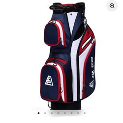 Askecho Golf Cart Bag With 15 Way Full Length Top WINNER 2.0 / Navy