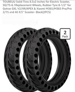 Electric scooter wheels