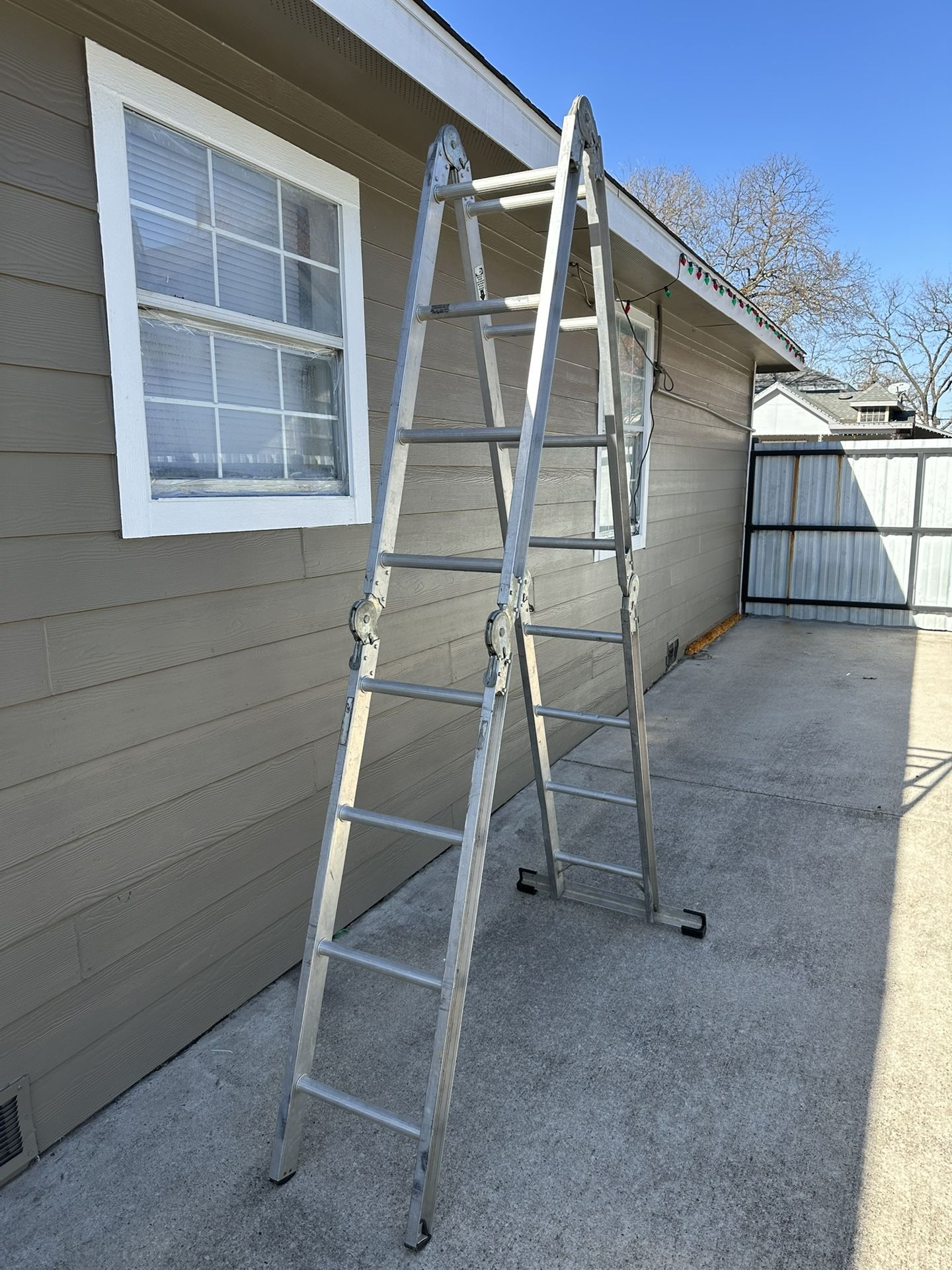 Escalera 🪜 De Aluminio De 17 Pies