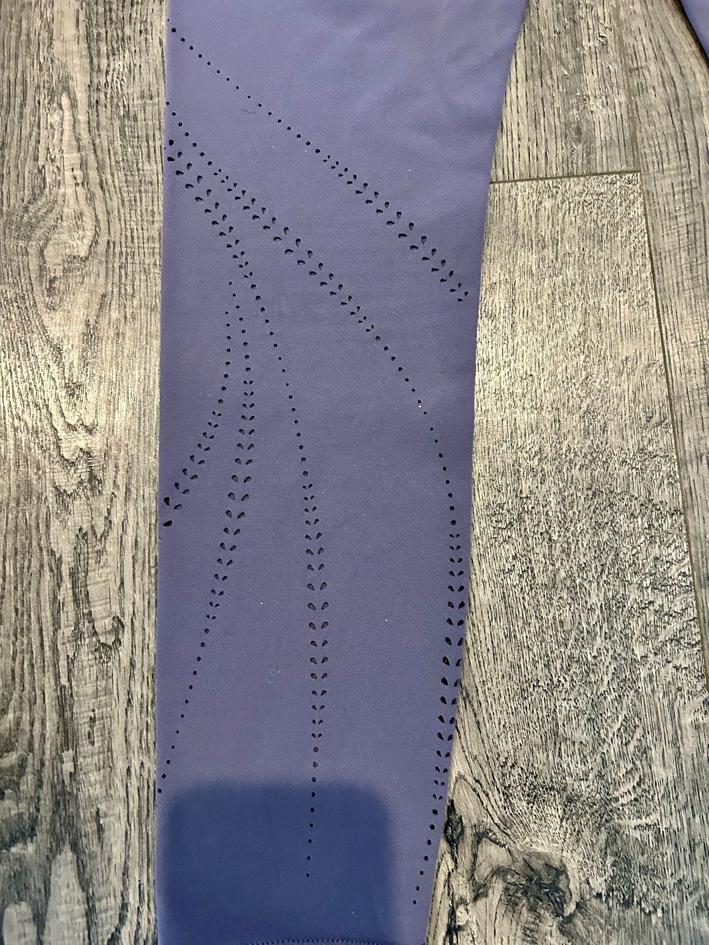 Athleta High-Rise Laser Cut Leggings – Size Small, Purple