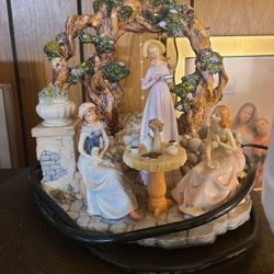 Vintage Ladies In The Garden Tea Party 