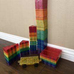 Huge Lot Of Authentic Magna -Tiles