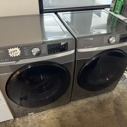 Samsung Front Load Washer And Gas Dryer