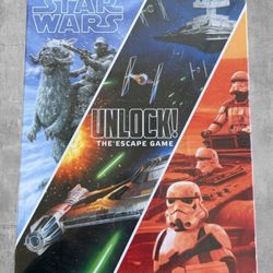 Star Wars Unlock! The Escape Game - New Sealed - Space Cowboys Card Board Game