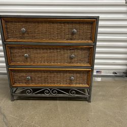 Wicker Dresser