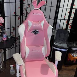 Girly Bunny Gaming Chair 