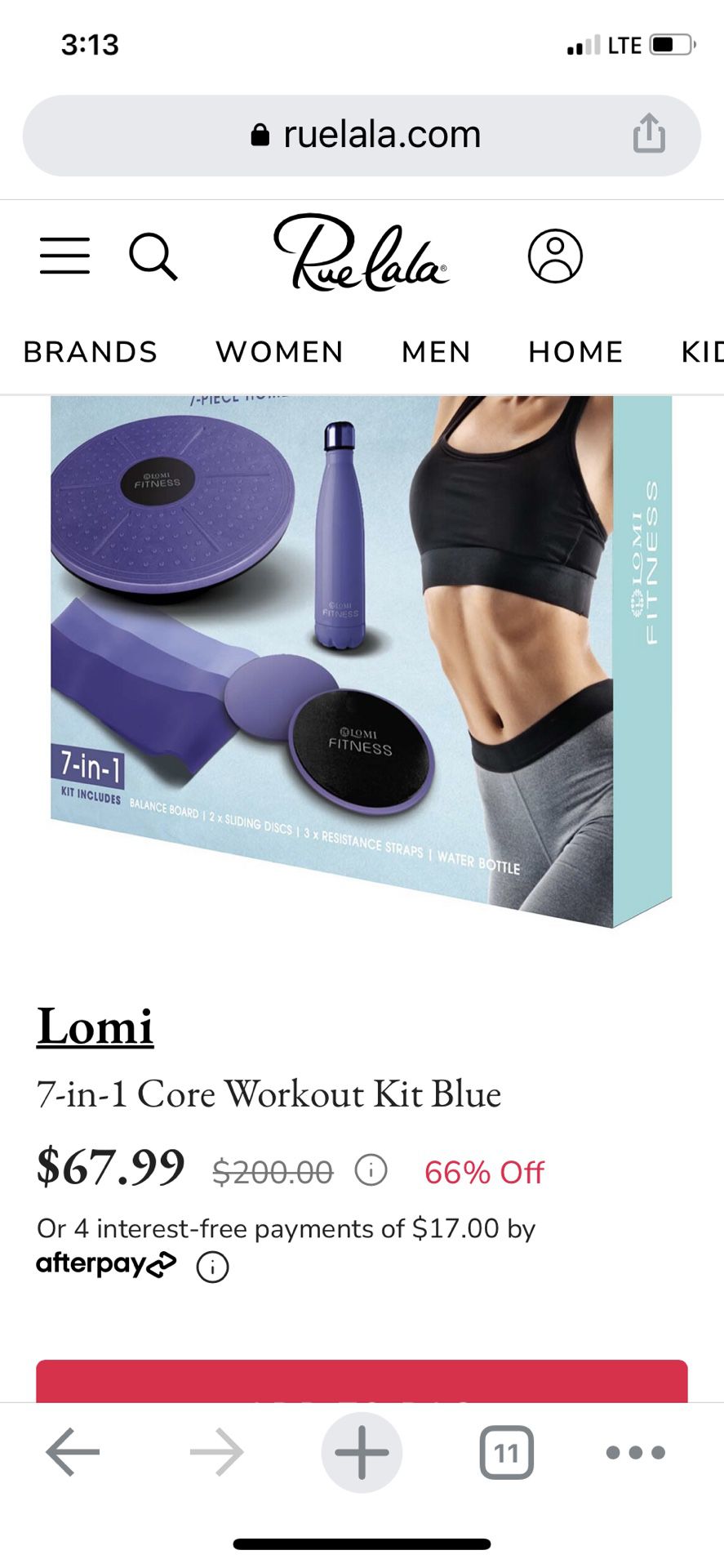 LOMI FITNESS Core Workout Kit