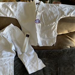 3-5 Yrs Real Martial Arts Karate Outfit Brand New 