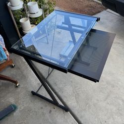 Glass Desk