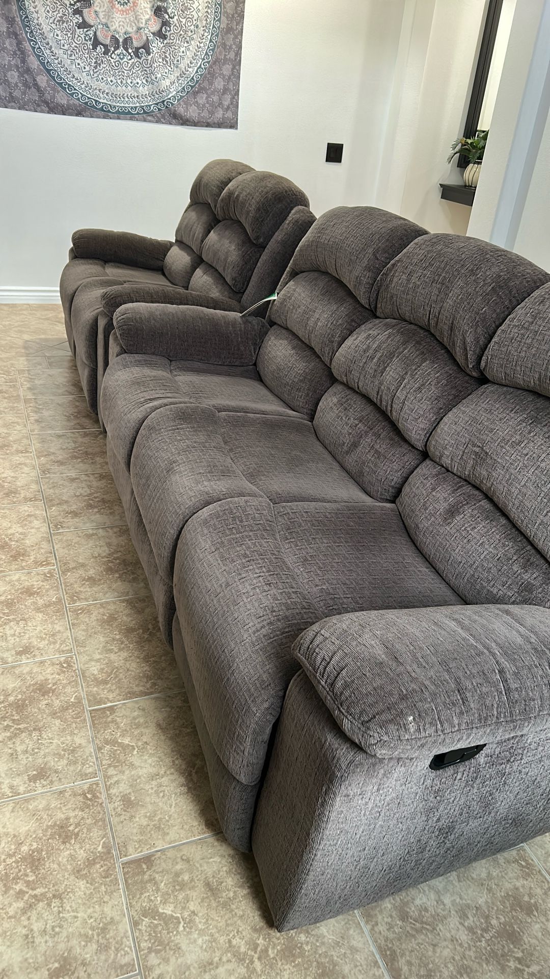 Living Room Recliner Set