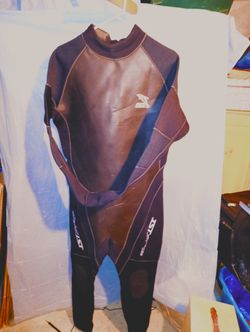 IST Proline 3mm Neoprene Wetsuit Black Full Zip  Body Long Sleeve Size 3x Large