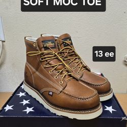 Thorogood Work Boot Size 13 ee SOFT MOC TOE 