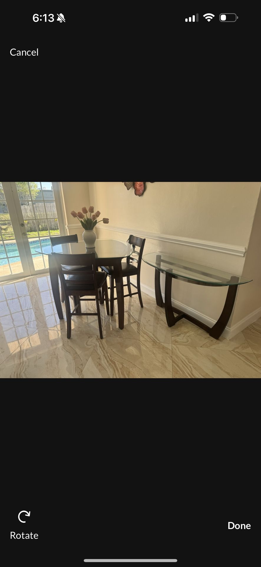 Dinner Table And Console Table