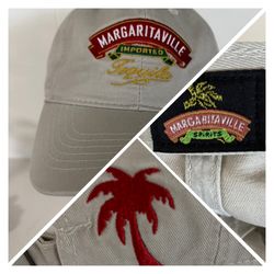 MARGARITAVILLE TEQUILA EMBROIDERED GOLF CAP (MEN’S / OSFM / KHAKI) - NWOT!