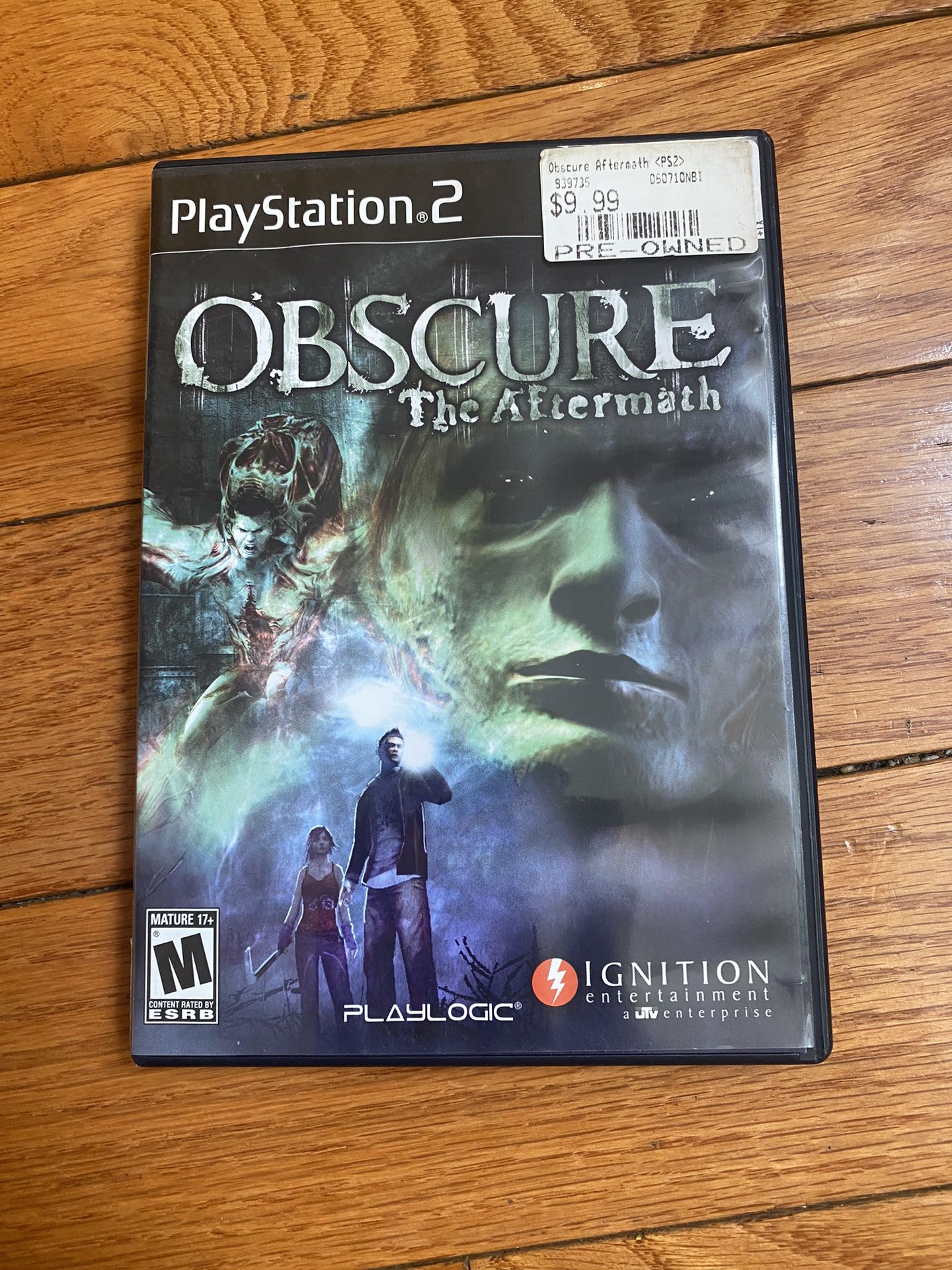 Obscure The Aftermath Sony Playstation 2 Game