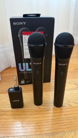 Sony - ULT Power Sound wireless microphone- blank