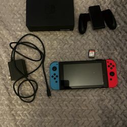 Nintendo Switch With Smash Bros