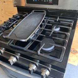 LG gas stove oven