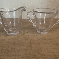 Vintage sugar and creamer