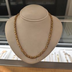 10k Solid Gold Necklace 70 Grams 20 Long Layaway Available 10% Down If You Interested Please Make Sure You Ask For Maribel Thank You 