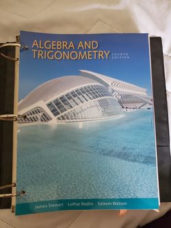 Algebra and Trigonometry 4th Edition
