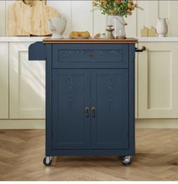 Bee & Willow kitchen cart w/cabinet