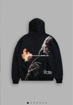 DARC SPORT X CIVIL REGIME ETERNAL FIRE HOODIE