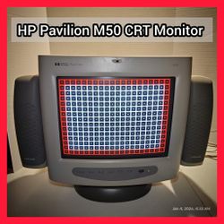 HP Pavilion M50 CRT Monitor 