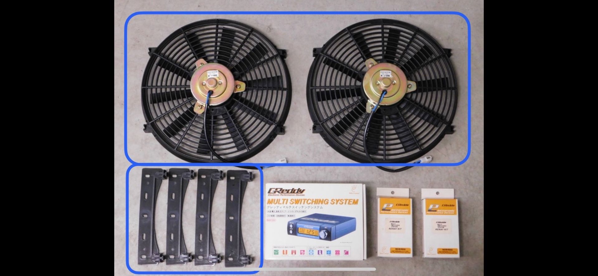 Brand New Universal Greddy 14” fan only for sale JDM AE86 S14 Nissan Toyota Datsun Honda