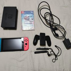 Nintendo Switch Console Bundle With Game 