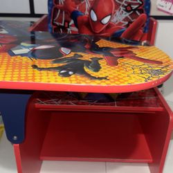 Spiderman table