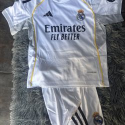 Real Madrid Kids Soccer Jersey