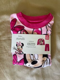 Disney Junior Minnie Mouse Infant 2-Piece Pajama Set - Size 18M