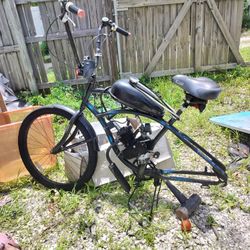 Gas Motor Bike For Parts