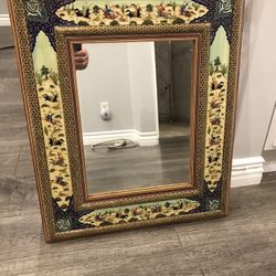 Miniature Hand Paired Mirror(Middle Eastern)