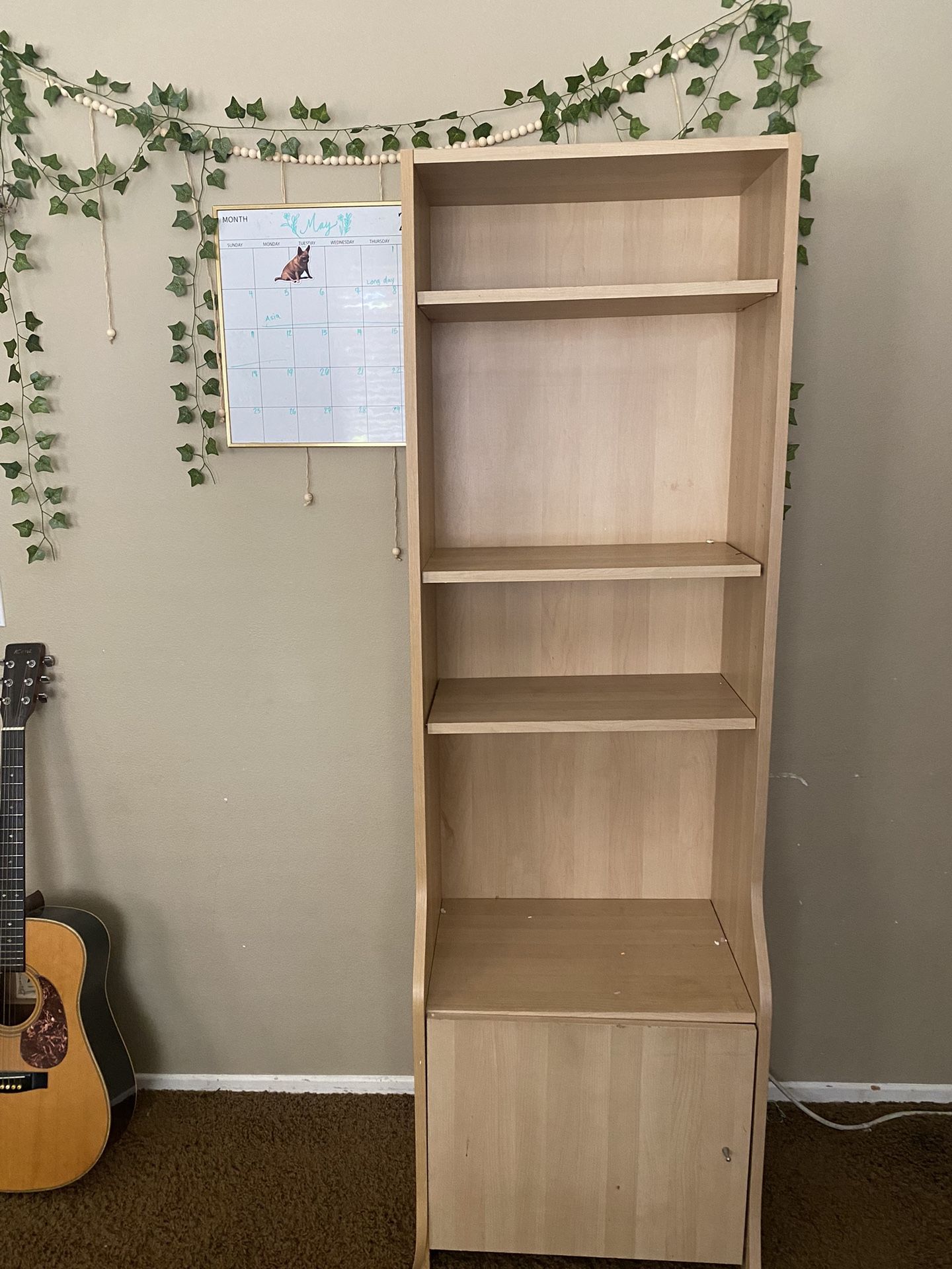 Book Shelf + Storage Cabinet